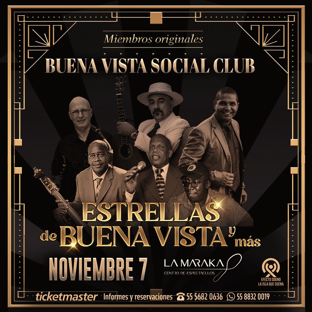 BUENAVISTA ESTRELLAS LA MARAKA NOV 2024 CARTEL