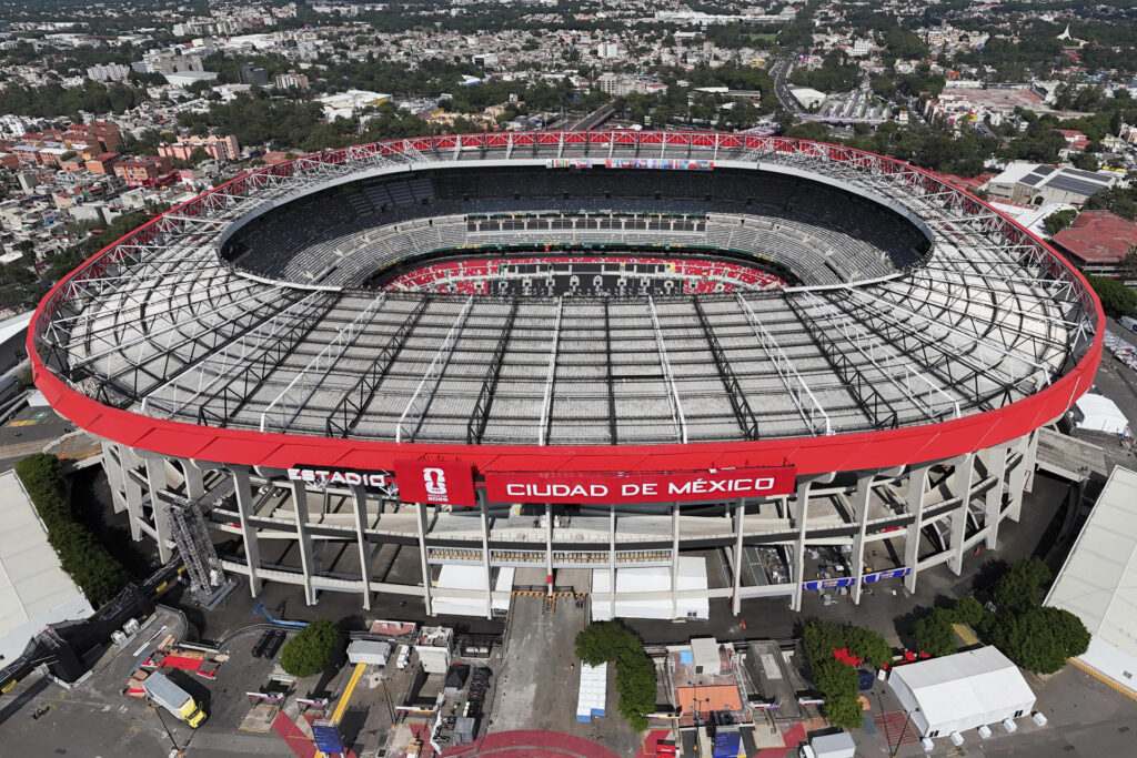 El estadio Ciudad de México listo para la inauguración de la Copa Mundial de FIFA 2026